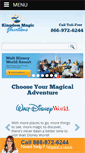 Mobile Screenshot of kingdommagictravel.com